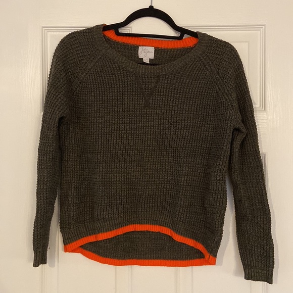 Dark grey knit sweater - Picture 4 of 5